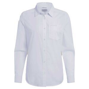 Craghoppers Womens/Ladies Kiwi III Long-Sleeved Shirt / White